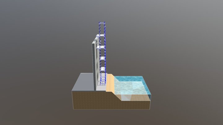 Scaffold Test 3D Model