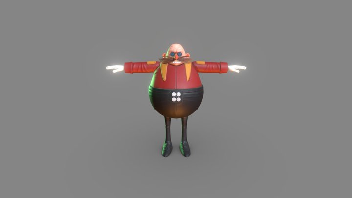 Doctor Ivo Robotnik 3D Model