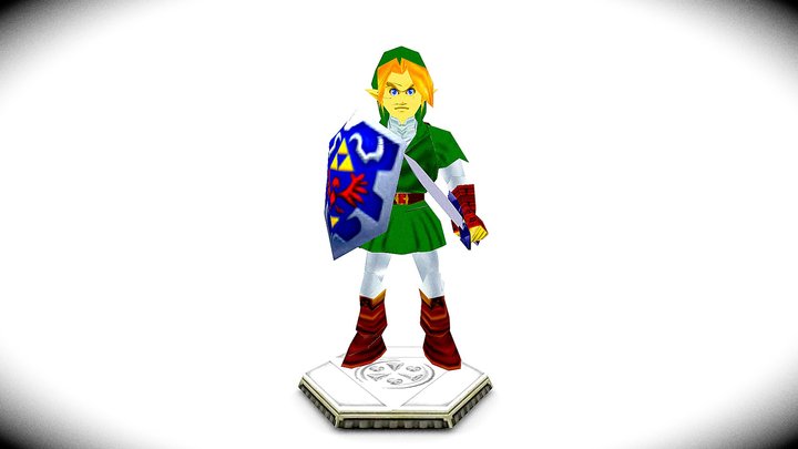 Link Normal (green) With No Lines – Modello 3D gratuito STL