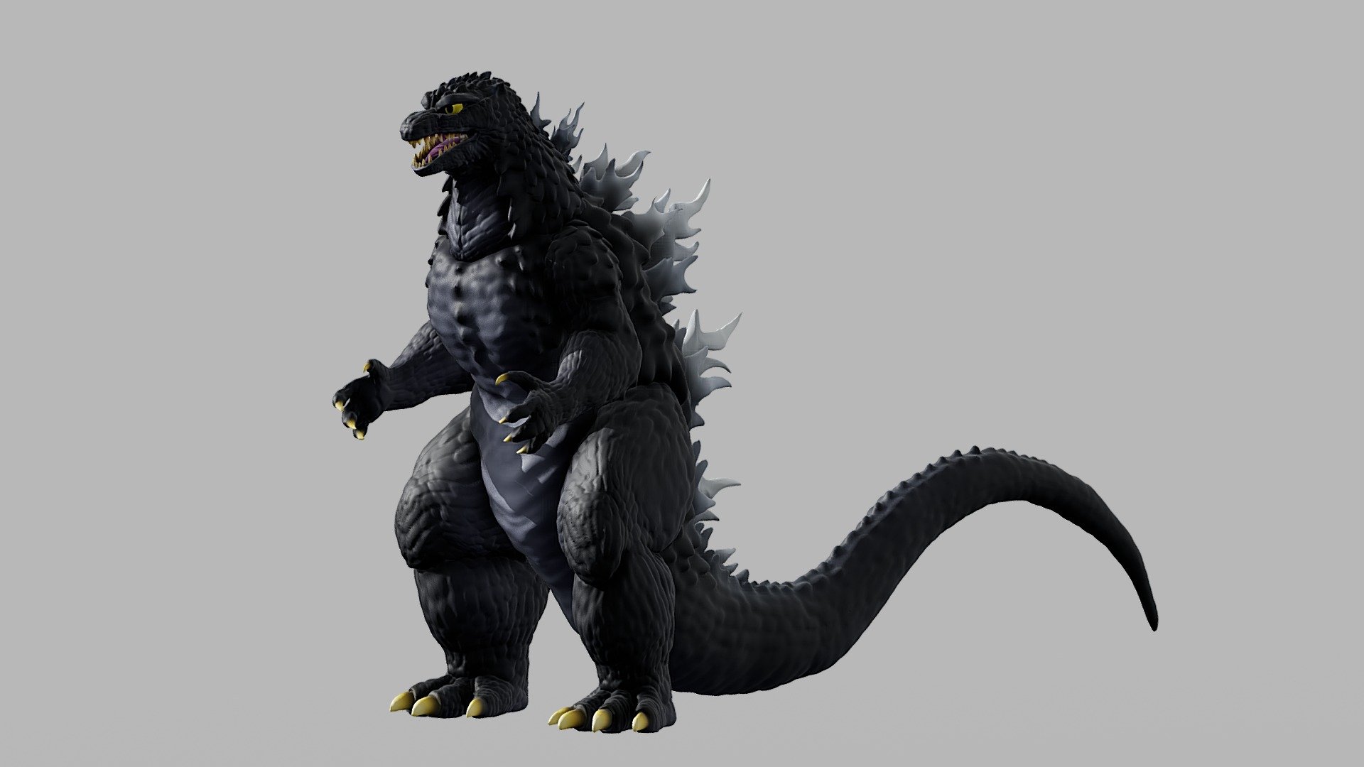 Godzilla 2002/2003 - Download Free 3D model by Steam79