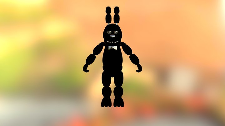 Shadow Bonnie 3D Model