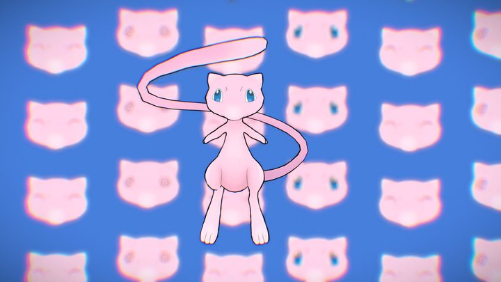 Mew – Free 3D Model STL