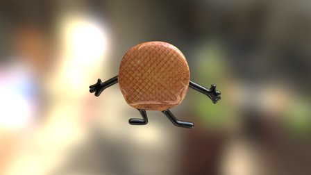 Willy The Walking Walffle 3D Model