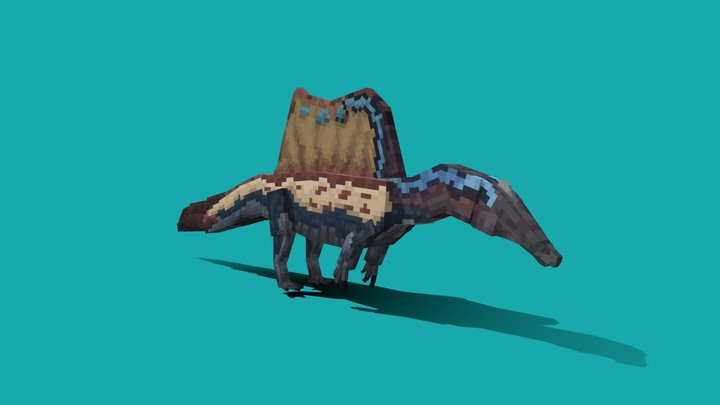 Spinosaurus Aegyptiacus 3D Model