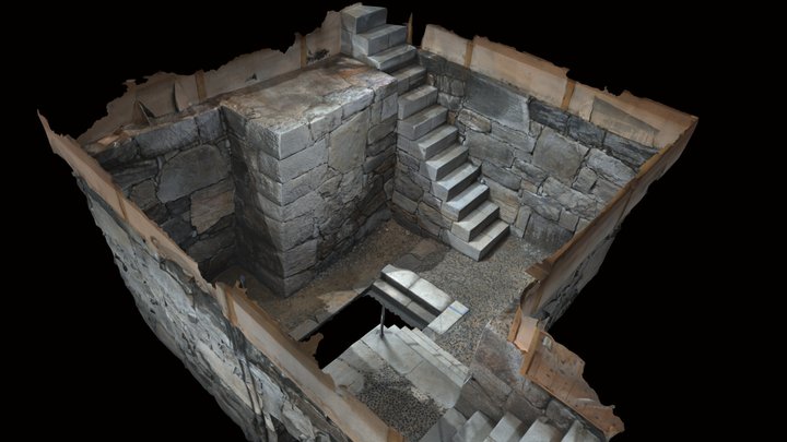人吉城跡（相良清兵衛屋敷地下室遺構） 3D Model