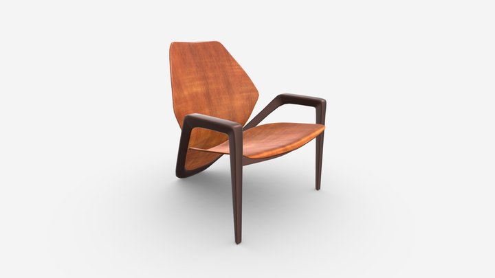 10. Cadeira Ava - Indio da Costa 3D Model