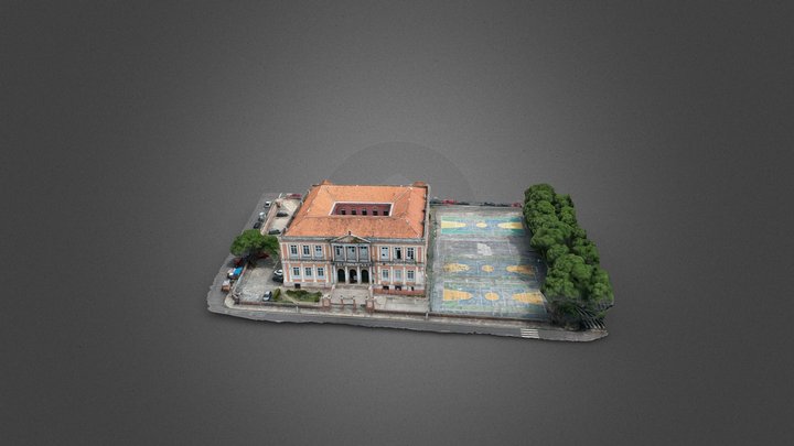 Amazonense Dom Pedro II School 3D Model