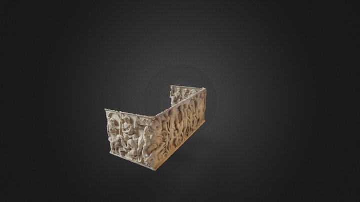 Roman Sarcophagus 3D Model