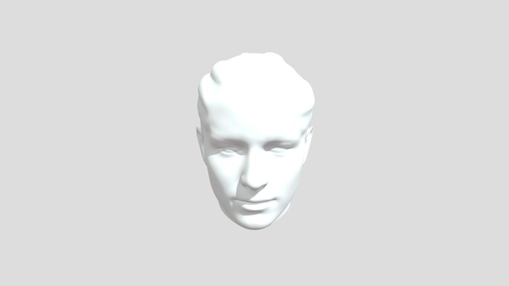 human head 3D Model