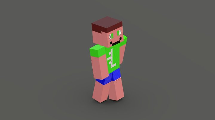 My MineCraft Skin 3D Model
