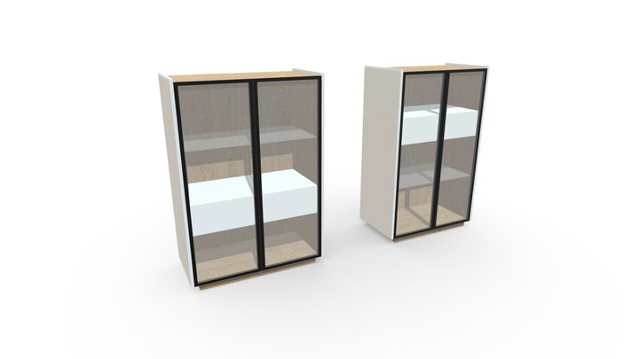 VITRINY pod LESTNICEI-2 3D Model