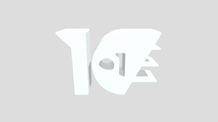 101 logo-1 3D Model