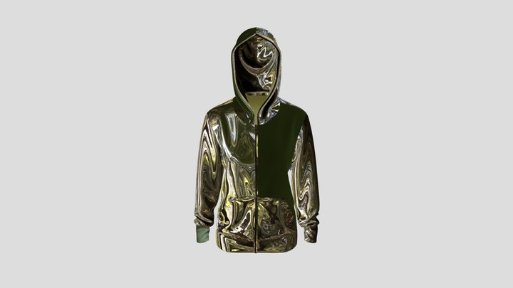 Browzwear Sweatshirt- Met/Rough 3D Model