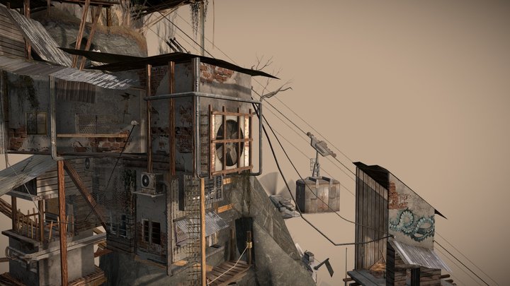 DAE Diorama - Rustborn 3D Model