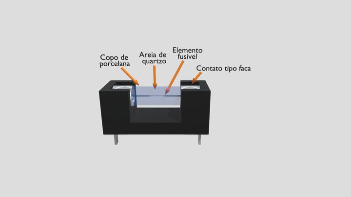 Fusível 3D Model
