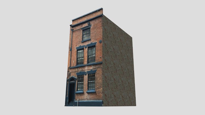 UK Georgian Building 3D Model