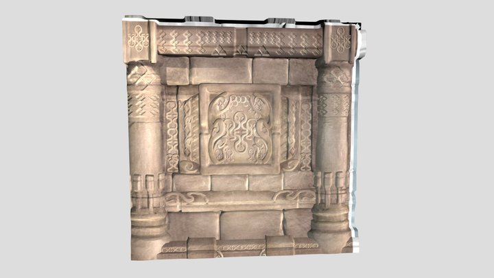 low_temple 3D Model