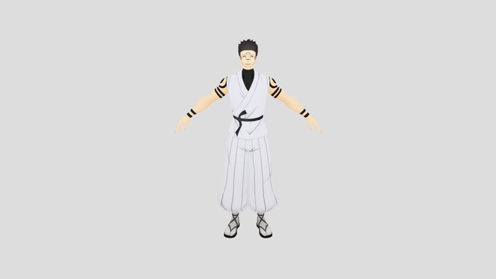 jujutsu_battles_tokyo_saga___sukuna_megumi_vesse 3D Model