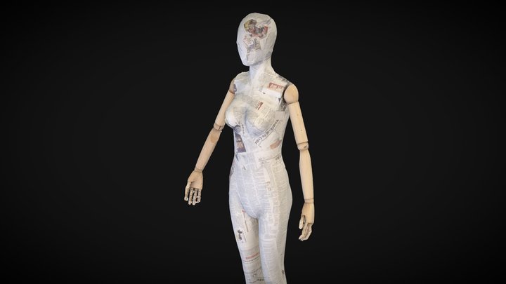 Mannequin – Gratis 3D-model STL