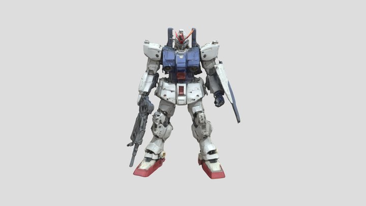 NeoGrade 160 RX-79G Gundam Ground Type 02 3D Model