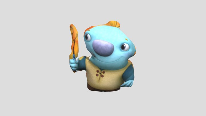 wally what did you think🤨 3D Model