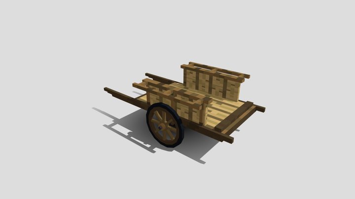 平车 3D Model