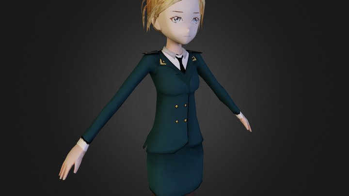 Natalia Poklonskaya 3D Model