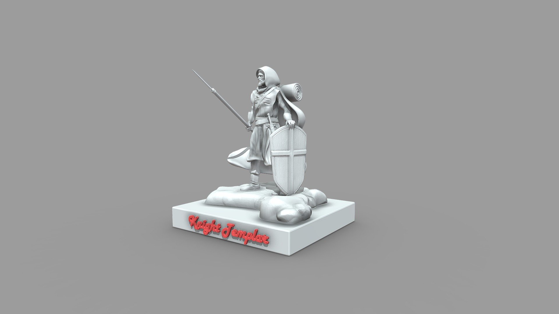 Knights Templar - 3d printable