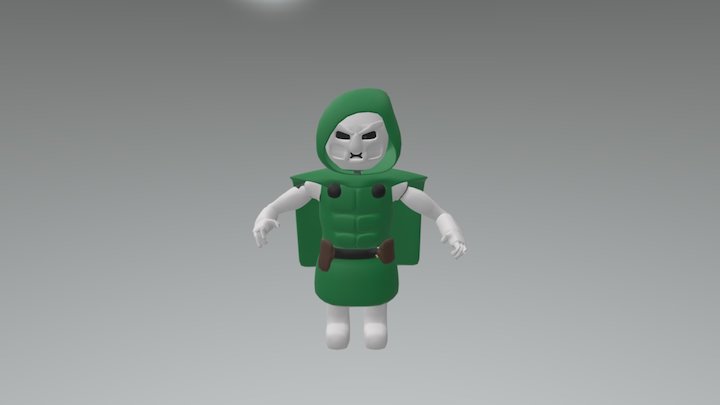 doctor doom chibi 3D Model