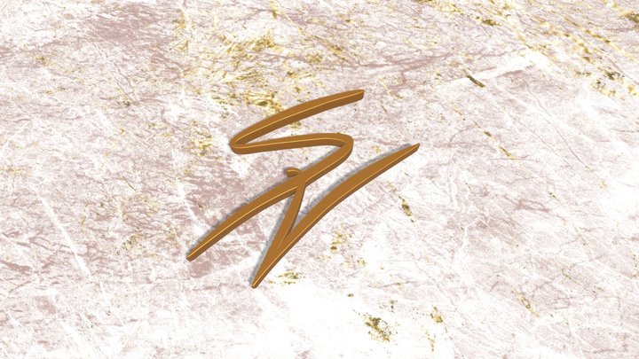 Actividad C2. Trazo de logotipo personal-Sofia V 3D Model