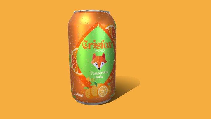 Refreshing Can Soda 3D Model