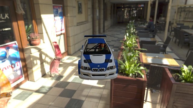 BMW M3 GTR 3D Model