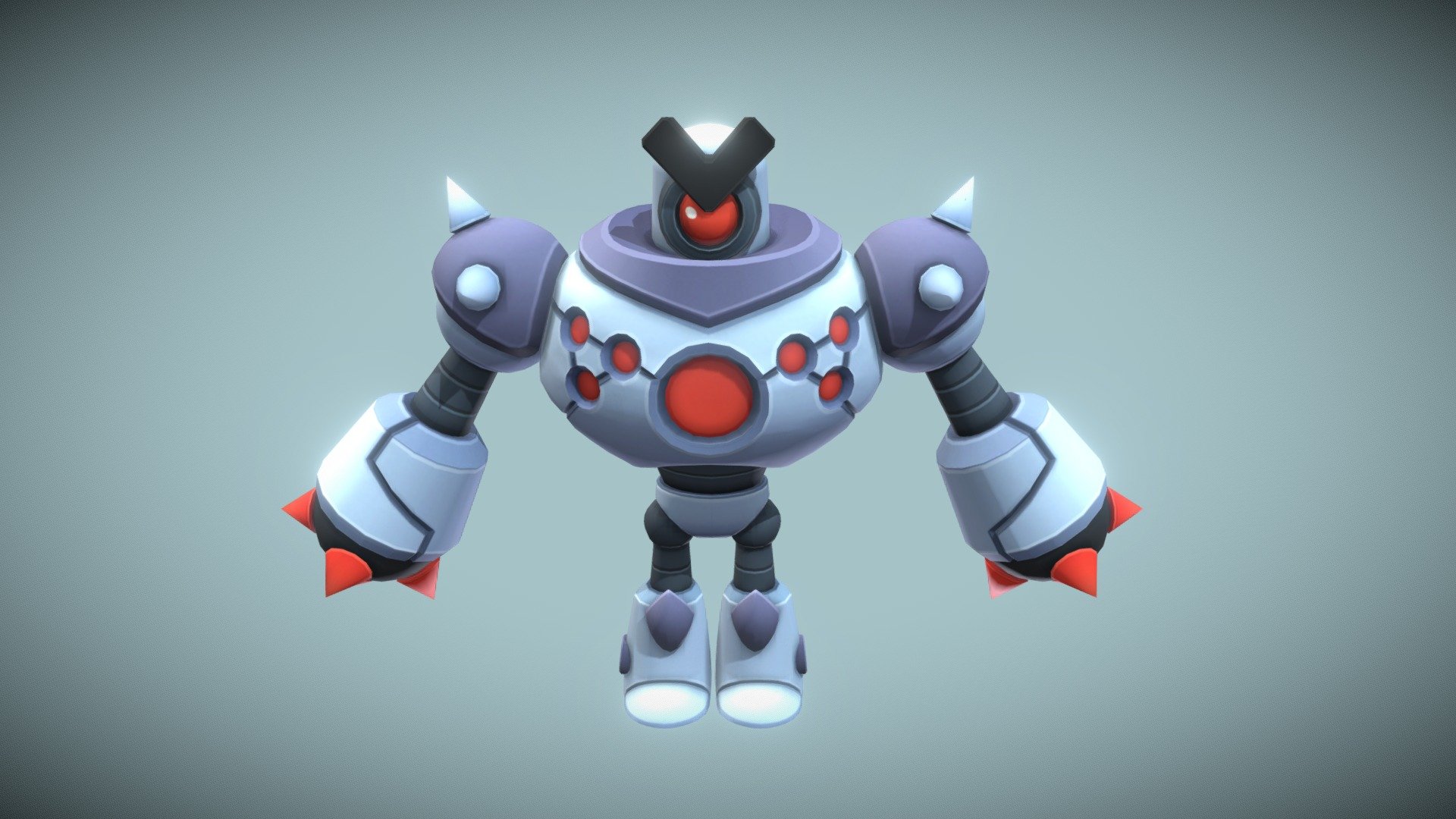 Boss Robot t-pose Brawl Stars - Download Free 3D model by shertiku ...