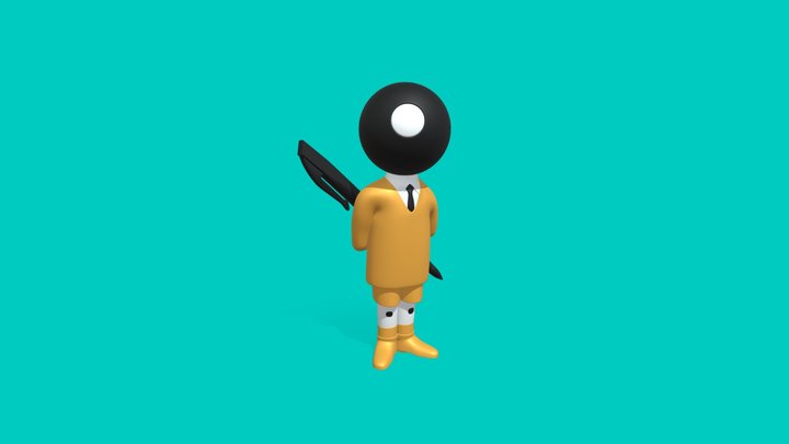 Bic guy 3D Model