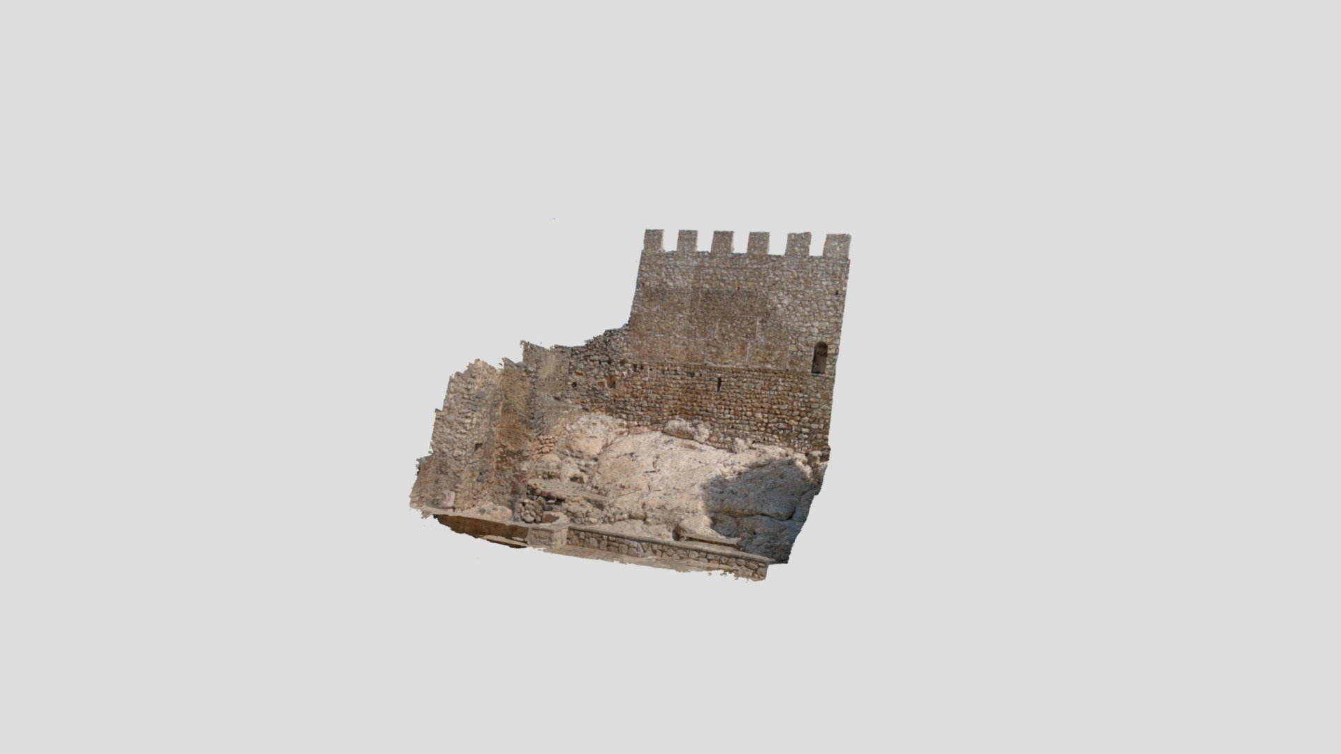 Castillo Banyeres De Mariola (Alicante)