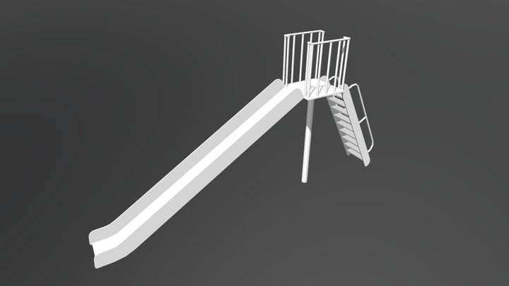 Slide (Low Poly) 3D Model