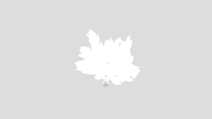 Bush Lowpoly Animated – Modello 3D gratuito STL