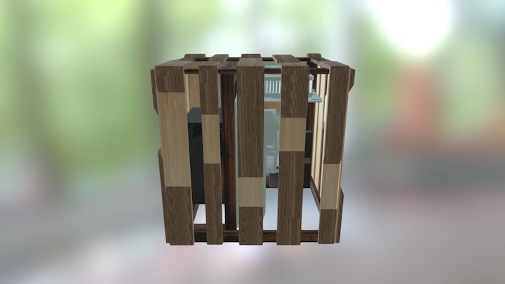 Obudowa Mini ITX 3D Model