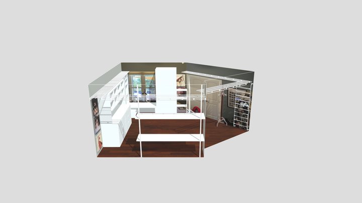 Wardrobe Sampler 3D Model