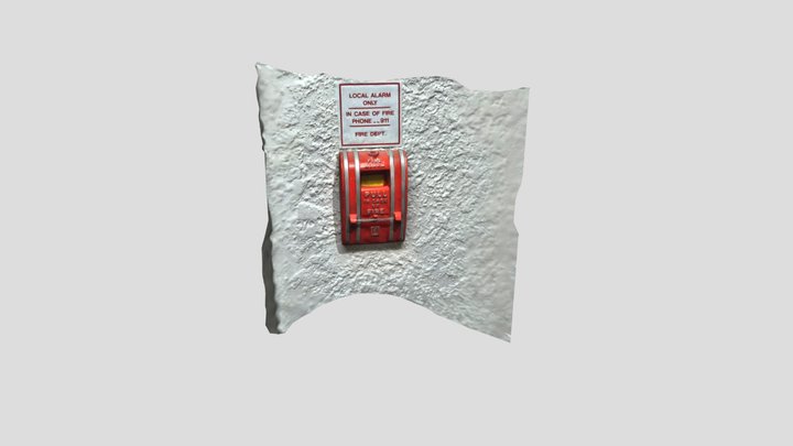 Fire Alarm 3D Model