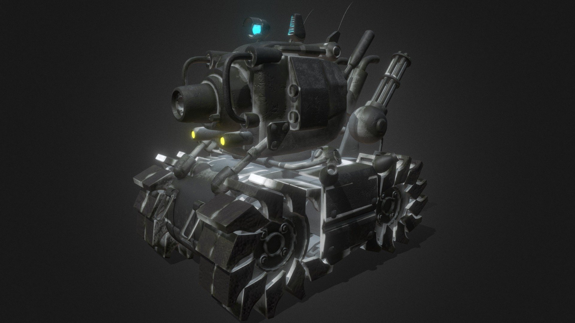 Tank - 3D model by gaya.ferna (@gaia.ferna) [a912b68] - Sketchfab
