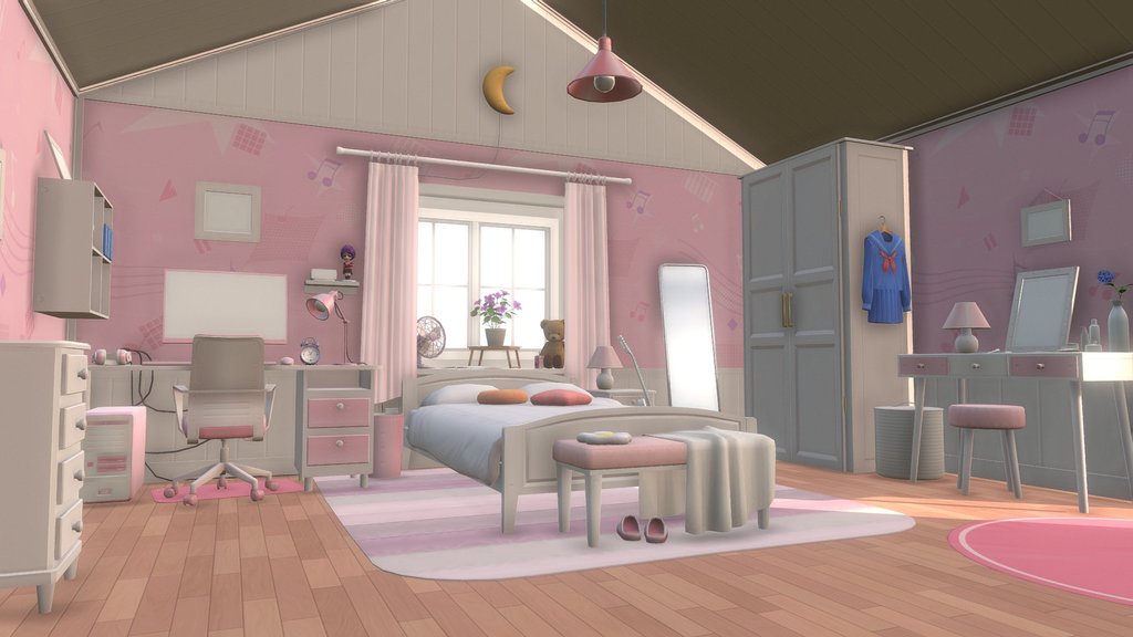 Pink Bedroom (MiSide)
