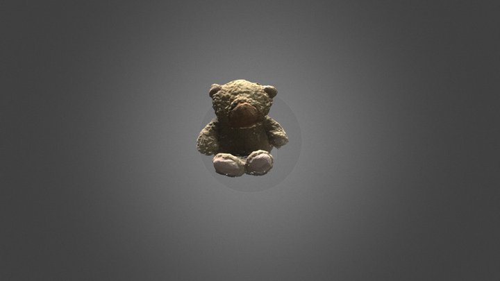 Urso de pelúcia 3D Model