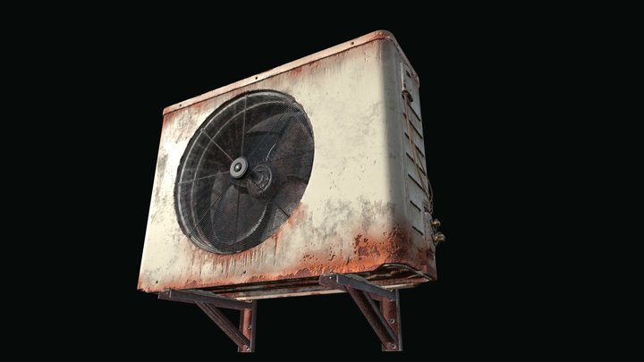 AirCon 3D Model