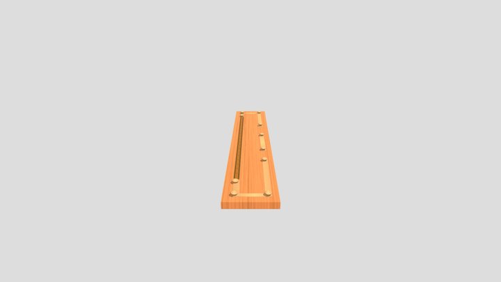 Meter Bridge 3D Model