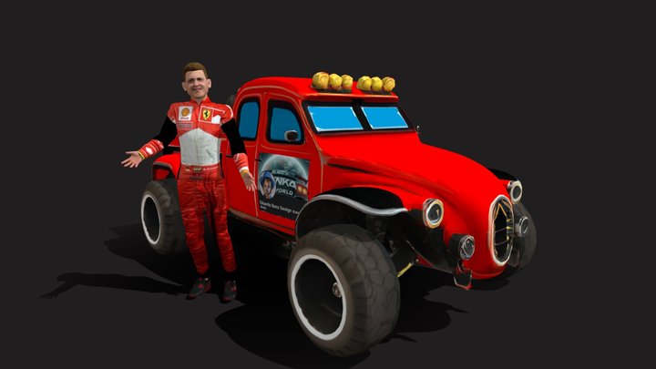 Michael Schumacher  Eduardo Benz – Modelo 3D gratuito STL