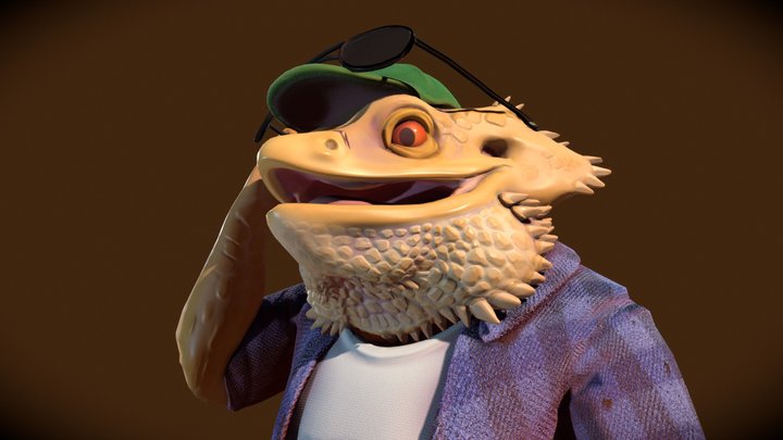 Mr. Beardy 3D Model