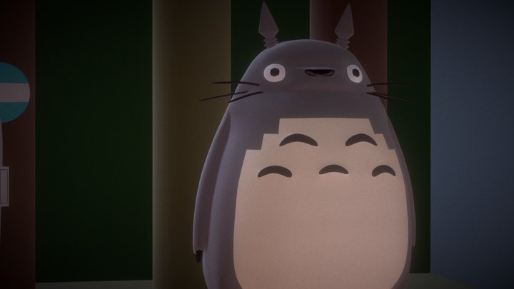 Totoro 3D Model