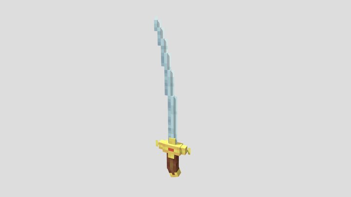 Cossack saber [minecraft] 3D Model
