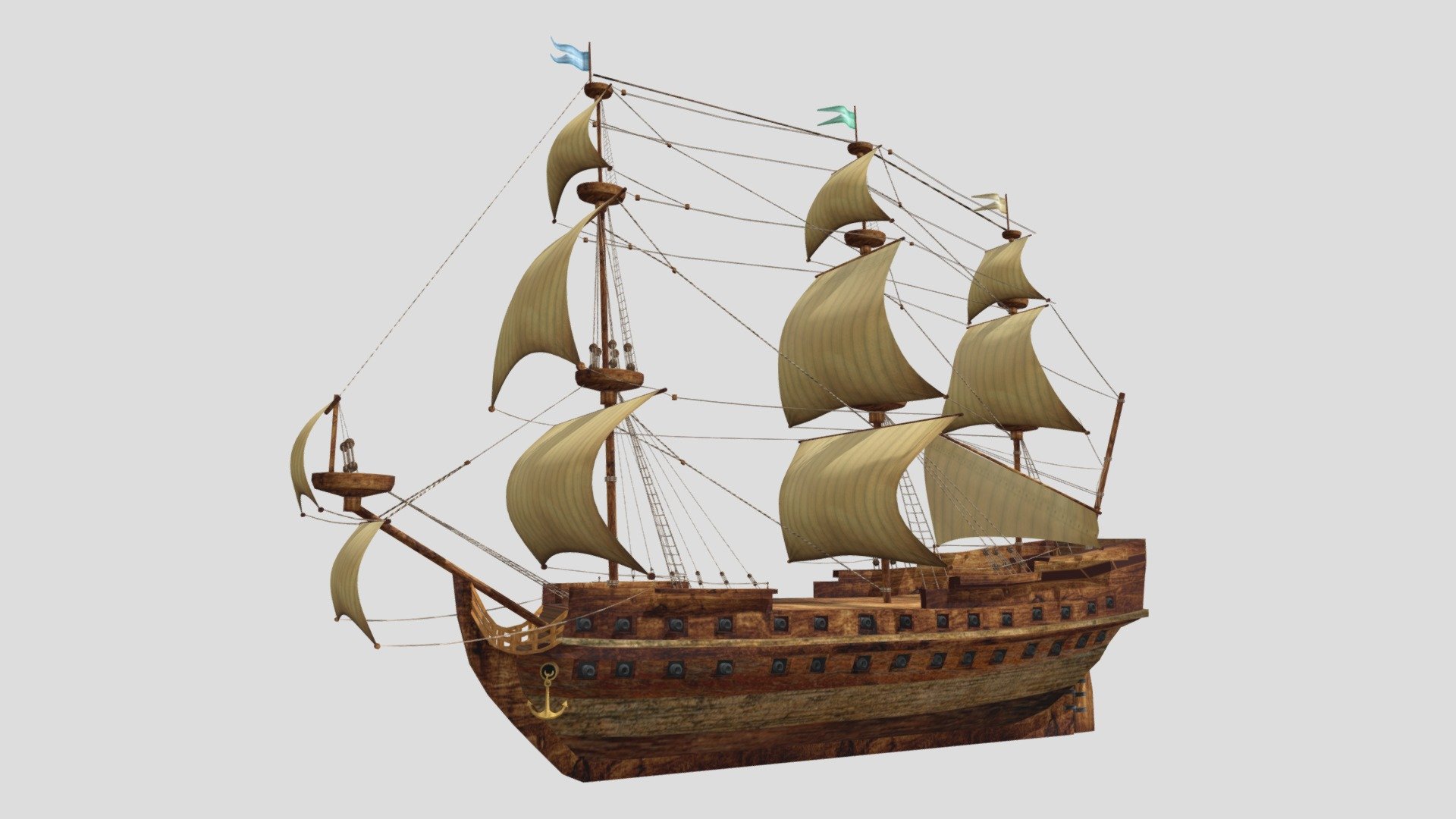 Ship R - Download Free 3D model by gogiart (@agt14032013) [a9185da ...